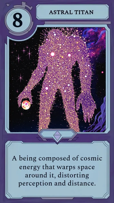 The Astral Titan card.