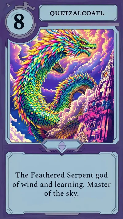 The Quetzalcoatl card.